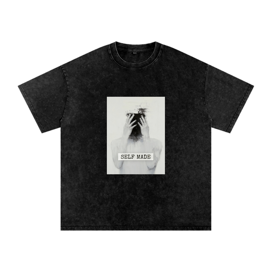 SELF MADE – Wearable Art on Snow-Washed Cotton