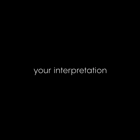 your interpretation T-SHIRT
